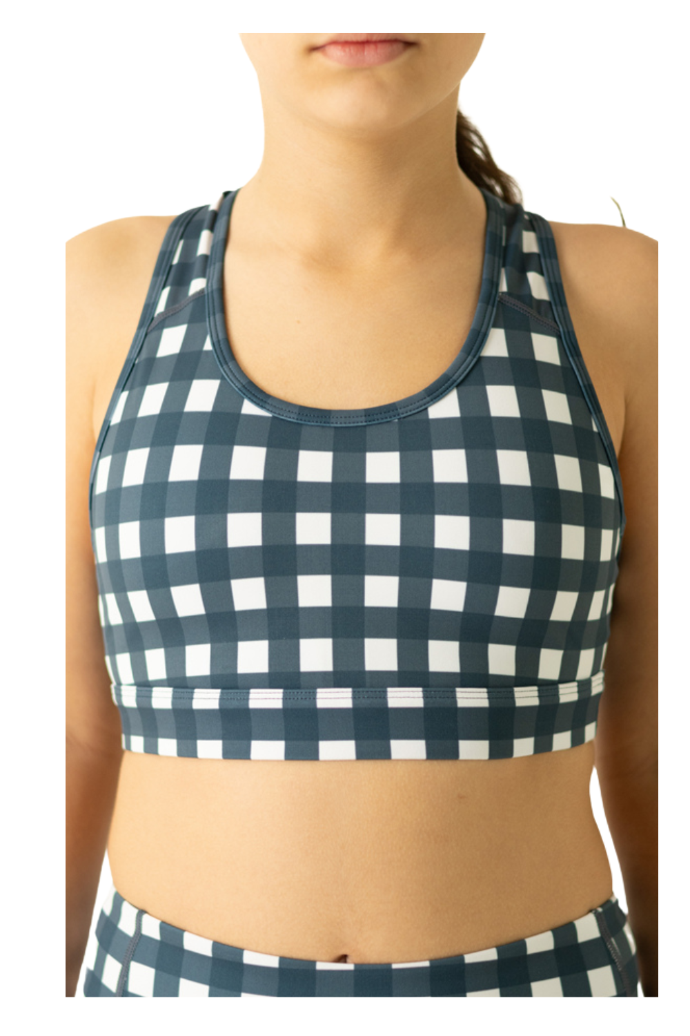 Check Mate Gingham Crop