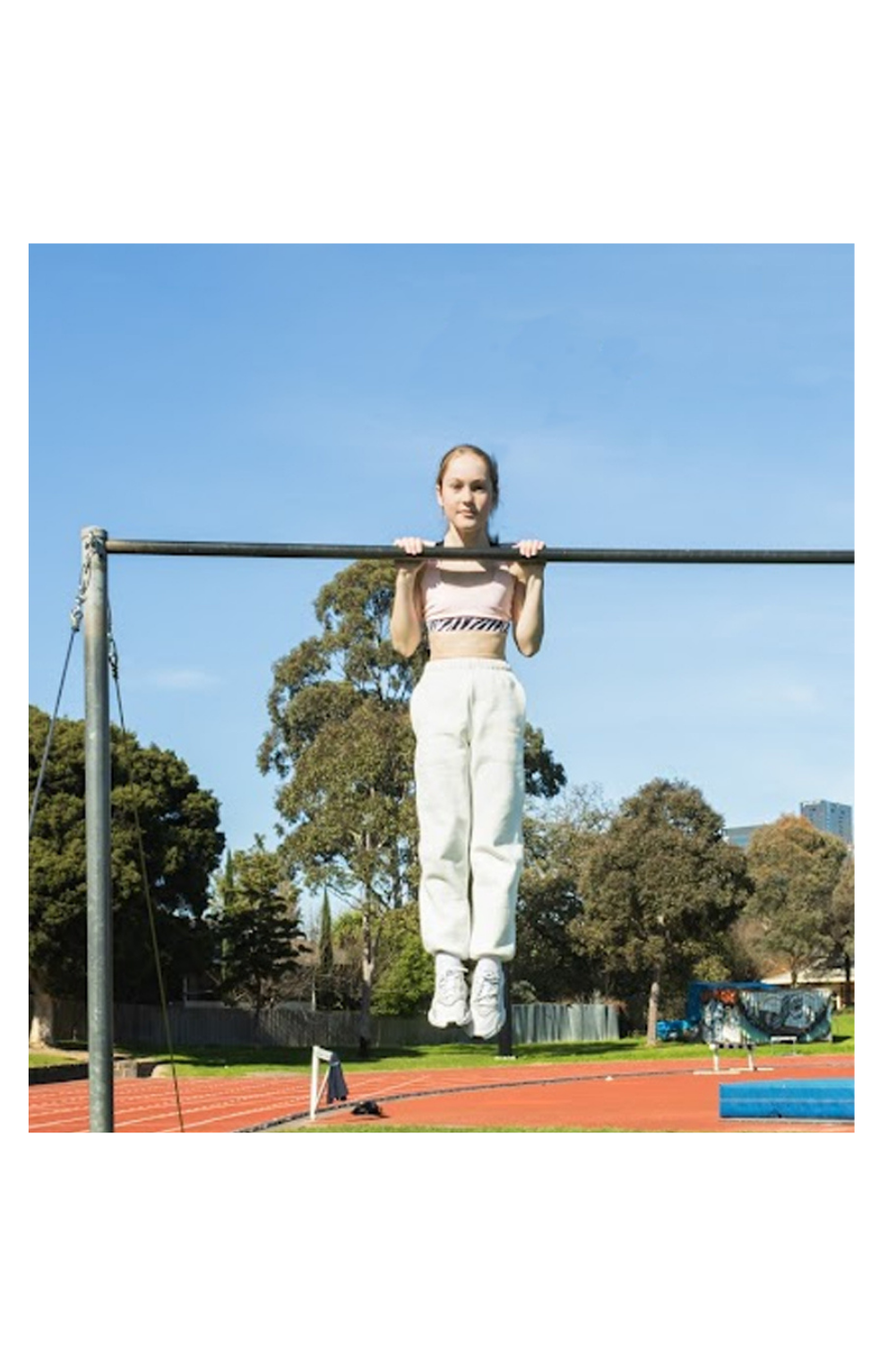 The Standard Track Pant - Stone