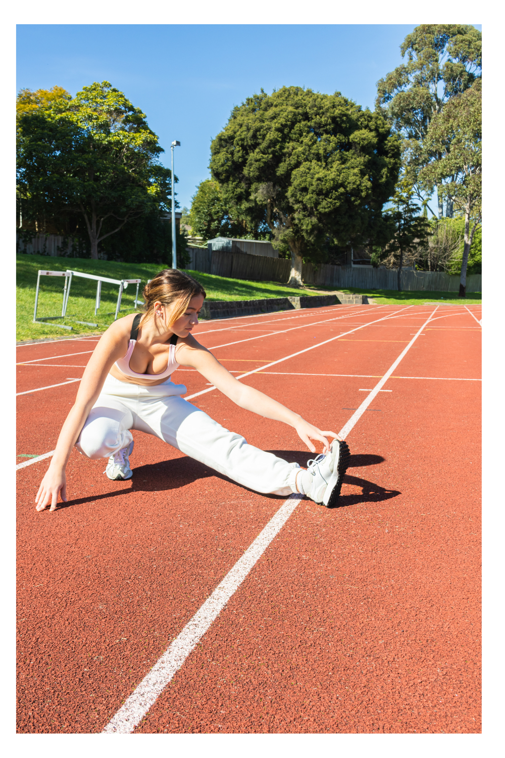 The Standard Track Pant - Stone