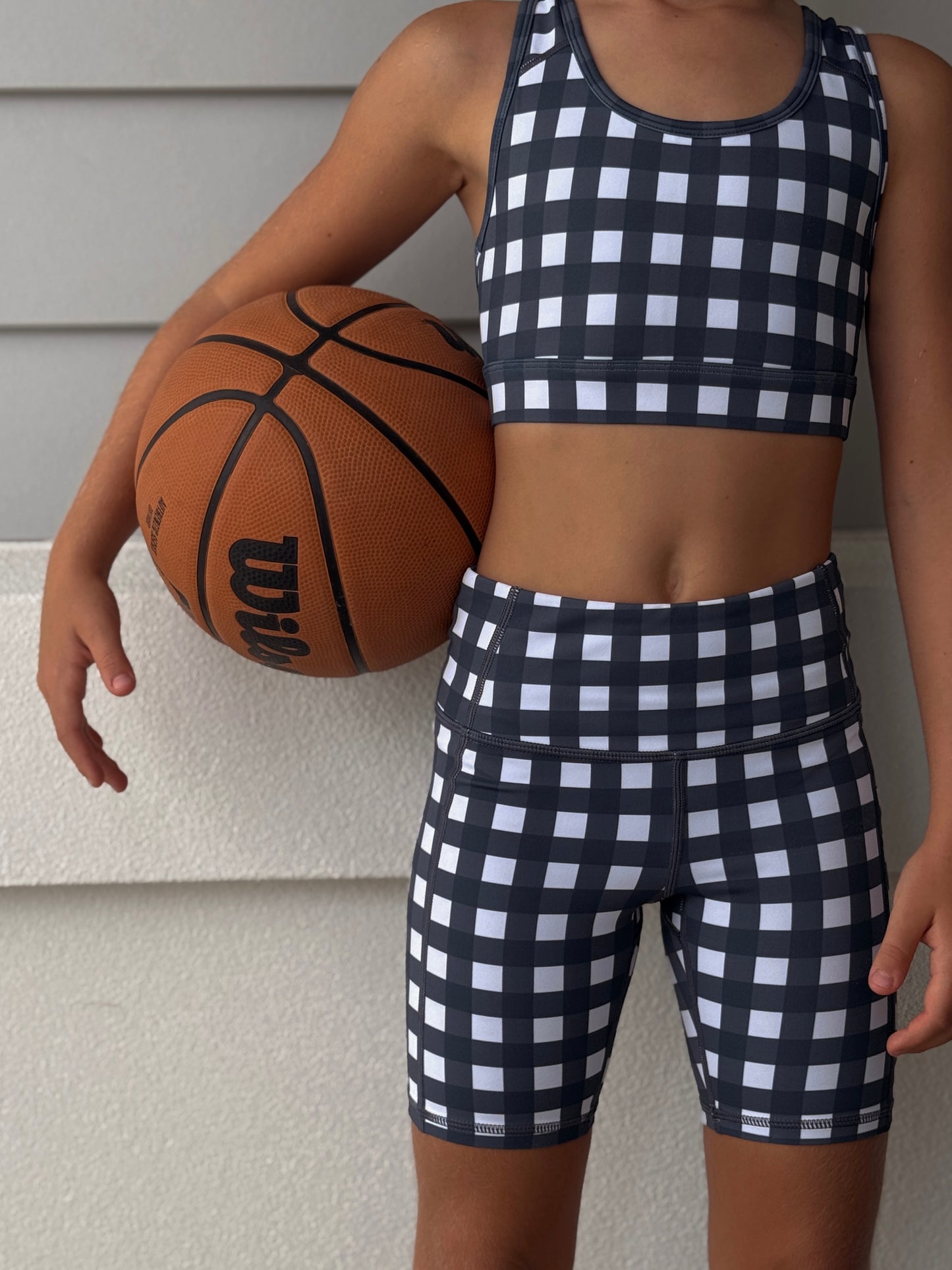 Check Mate Gingham Crop